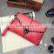  china hot supplier women fashion ldesign eather wallet purse clutch bag
