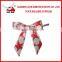 2015 custom ribbon bow with twist tie for wine bottle