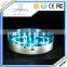 Birthday party decoration in restaurant Leds RGB Remote Controlled Led Centerpiece Light Base