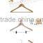 WOODEN TROUSER CLAMP KIDS HANGERS WHOLESALE, High quality clamp wooden hanger, clothes hanger for coat and pants, skirts.