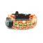 New Reflective Paracord Bracelet With Fire Starter and Compass