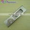 Hot sale rectangle zinc alloy sliding door lock , sliding door key lock , hidden door lock