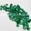 Natural Loose Dark Green Brazil Emerald Round Transparent 3.4-3.6mm