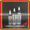 60ml unicorn bottle for e liquid with tamper evident cap for plastic e-liquid bottle