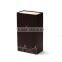 Custom gold foil stamped luxury square cosmetic paperboard packaging box