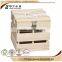 brand new china factory 3 bottle 12 bottle wooden wine box