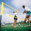 Easy-carry Volleyball net with poles