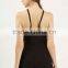 Spaghetti Strap Black Fashion New Design Sexy Short Jumpsuit