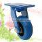 Blue Rubber Wheel 100mm Heavy Duty Swivel Furniture Caster