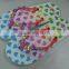 New Cute Printting Soft Eva Flat Slippers for Girl With Fashion Accessories Beaded