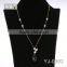Multilayer Trust no Man Cuboid Bar Necklace Wisdom/courage/ Luck/belief Necklace
