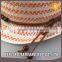 Party Unisex Fedora Trilby Gangster Cap Summer Beach Sun Straw Panama Hat Cap Short Wide
