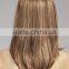 Hand tied streak hair color wig , lace front wig, synthtic front lace wigs