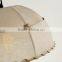 Manufacturer's Premium handmade vintage fabric shade pendant light dome pendant light