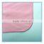 Round edge Microfiber cleaning towel