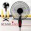 3pp Blades Plastic Stand Fan China Manufacurer