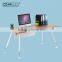 ED03 Modern Small Office Design Rectangle Wooden desktop Steel Base Desk