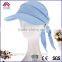 Female Sun Hat Ribbon Rope Hat