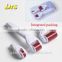 3 heads Derma roller Titanium/Stainless micro needle roller acne removal scar stretch marks remover 4 in 1 derma rollers