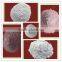 Refractory ceramic coating material for melting crucible