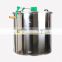 High refined Stainless steel 6 frames manual Honey extractor for beekeeping