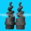 Factory Price hot selling PVC spiral nozzle in Dongguan