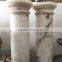 Best Salling BROWN GOLDEN ONYX COLUMNS PILLARS CARVED TOP