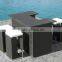 TG15-0201 Hotel Project Sea Side Wicker Outdoor Bar Furniture Sets