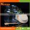 Factory Directly Supplier Price 345ml Low price glass jar wooden lid latest products in market