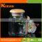 China market wholesale Welcome OEM Stripes Hot sale jars with spoon