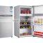 102L Integrated Solar Double-door Refrigerator with Built-in Lithium Battery
