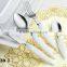 plastic handle cutlery set with high quality and low price
