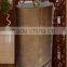 small ball shape fiber glass water fountain with rattan base