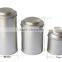 50g 100g 200g round metal tea tin box