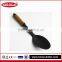 kitchen utensil and accessories big smooth spoon with wooden handle