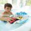 Hot Wholesale Custom Ferry Boat with Mini Cars Bathtub Toy 2016