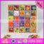 2016 brand new baby wooden scrabble toys for sale W14B069