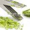 7.5"Professional Stainless Steel 5 Blades Kitchen Herb Scissors With Comb