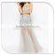 Wholesale ladies silver sequin evening party wear gown latest luxury party wear dresses for girls