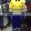 Factory custom working safety overall workwear reflective coveralls for men