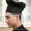 Chef Hat Adult Adjustable Elastic Baker Kitchen Cooking Chef Cap, Black