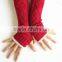 Wholesale knitting pattern women fingerless gloves