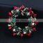 Zm53218a Latest New Brooch Design Flower Christmas Garland Brooches