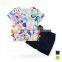 2016 Hot! New arrival high quality boys clothing sets with dinosaur printed
