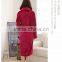 High quality flannel fleece bathrobe for teenager/adult wholesale