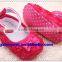 Solid rose baby girls dress shoes