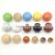 Quality Round Ball Decorations Custom Painted Wooden Bead Craft