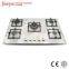 Popular 5 Burner Gas Hob in Iran/Stainless Steel 5 Burner Gas Hob Cooktop JY-S5059