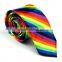 Men's Women's Rainbow Colorful Gay Pride Skinny 2" Necktie Tie New Party Fancy Dress
