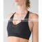 Spandex Nylon Fitnees Padded Mesh Bras Workout Gym Tops